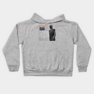 Nelson Mandela - Make Mistakes Kids Hoodie